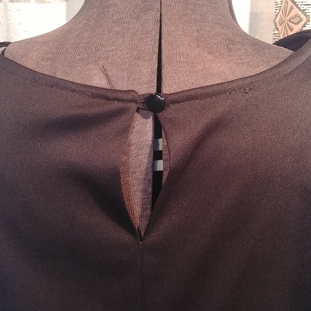 Med & Up Vtg Black Blair Dress - Picture 4 of 10
